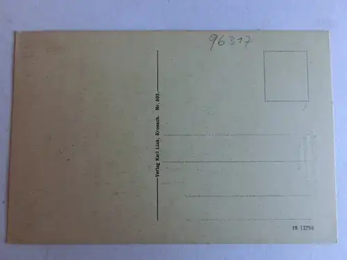 Alte AK Kronach Oberfranken Feste Rosenberg Schloßhof [aV535]