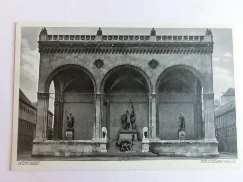 Alte AK München Feldherrnhalle [aV539]