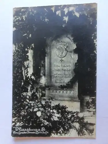 Alte AK Meersburg Grab Drost Hülshoff Friedhof [aV542]