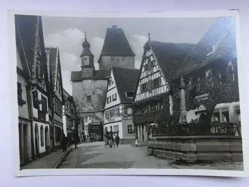 Alte AK Rothenburg Tauber Rödergasse [aP148]