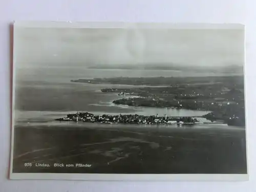 Alte AK Lindau Blick vom Pfänder [aV622]