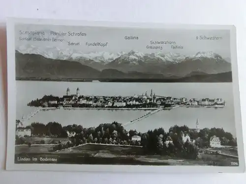 Alte AK Lindau Bodensee [aV623]