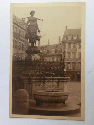 Alte AK Leipzig Mägdebrunnen [aV635]