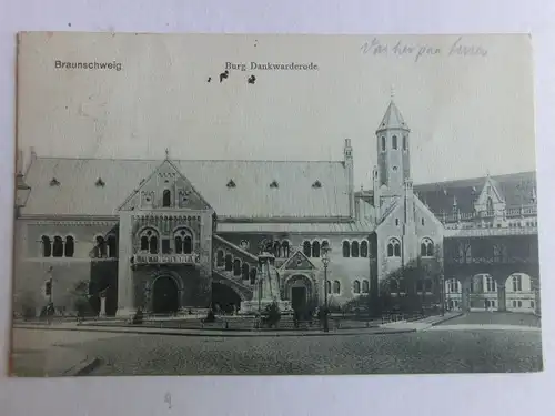 Alte AK Braunschweig Burg Dankwarderode 1913 [aV639]