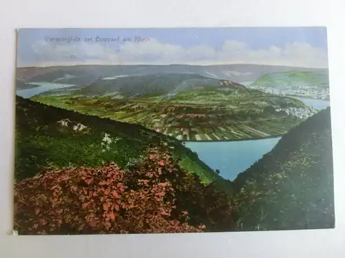 Alte AK Boppard Vierseenplatz 1915 [aV657]