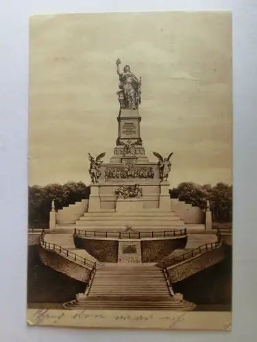 Alte AK Niederwalddenkmal 1918 [aV659]