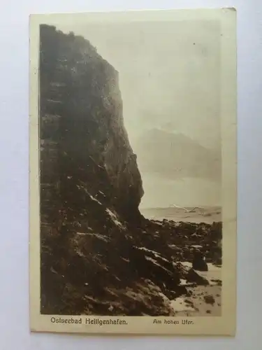 Alte AK Heiligenhafen Am Hohen Ufer [aV663]