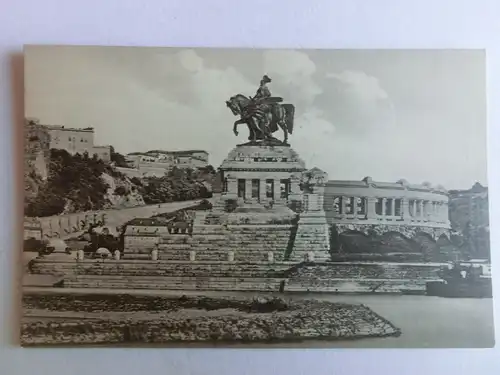 Alte AK Koblenz Deutsches Eck [aV673]