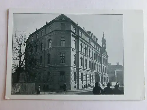 Alte AK Unbekannter Ort Gebäude [aV702]