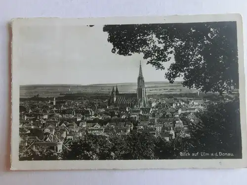 Alte AK Blick auf Ulm um 1935 [aV715]