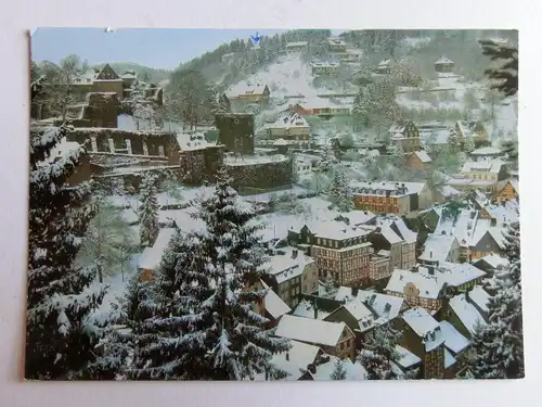 Alte AK Monschau Montjoie Winter Schnee [D946]