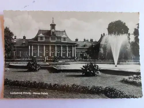 Alte AK Lustschloss Pillnitz (m. Knick) [D377]