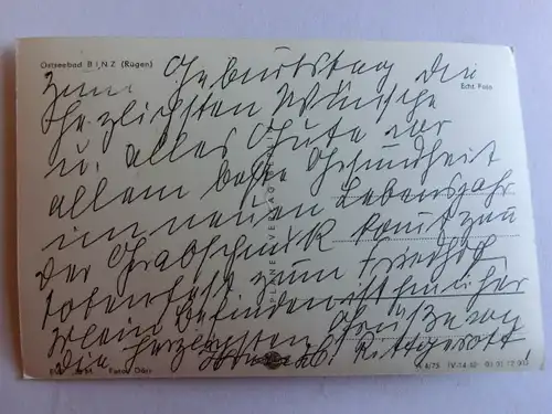 Alte AK Binz Rügen [D433]