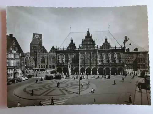 Alte AK Bremen Marktplatz [D806]