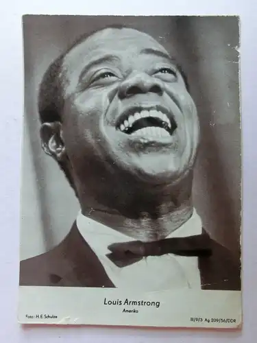 Alte AK Louis Armstrong [D849]