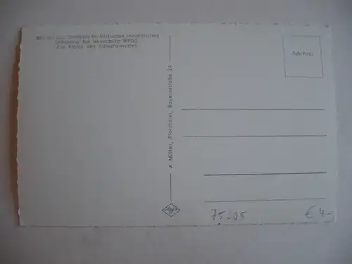 Alte AK Gruß a. d. Grösseltal Gedicht v. Schwenk [Z74]