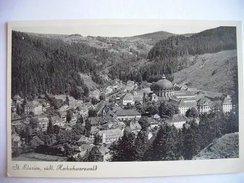 Alte AK St. Blasien Schwarzwald  [Z101]