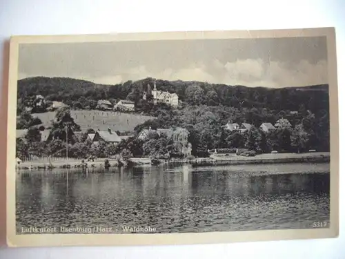 Alte AK Ilsenburg Waldhöhe [aA445]