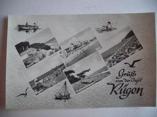 Alte AK Gruß von der Insel Rügen [aA447]