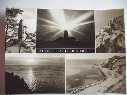 Alte AK Kloster Hiddensee Mehrbildkarte [aA511]