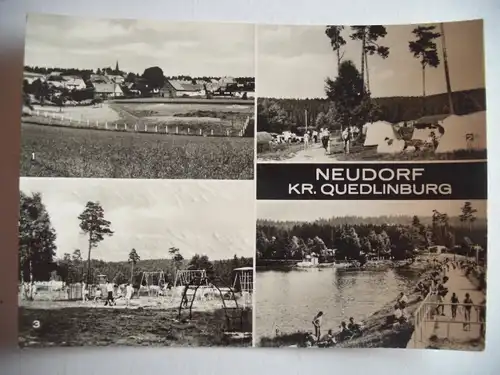 Alte AK Neudorf Kr. Quedlinburg [aA536]