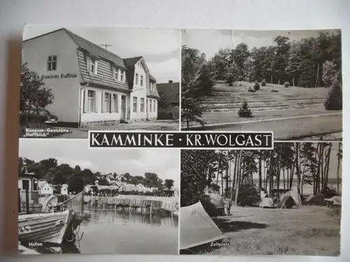 Alte AK Kamminke Kr. Wolgast [aA549]