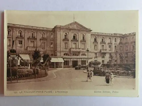 Alte AK Le Touquet Paris Plage L’Hermitage [aM424]