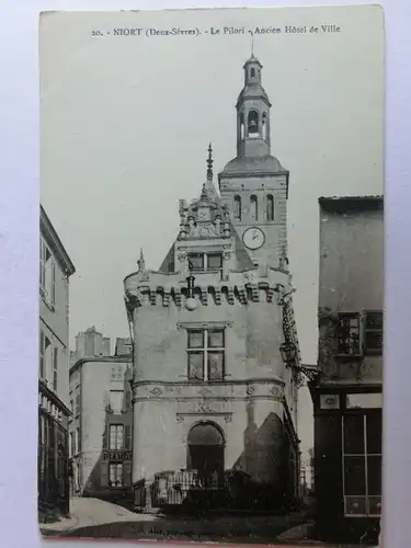 Alte AK Niort Deus Sevres Le Pilori [aM436]