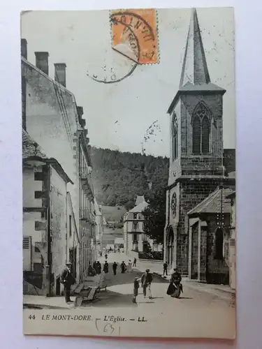 Alte AK Le Mont Dore L’Eglise [aM438]
