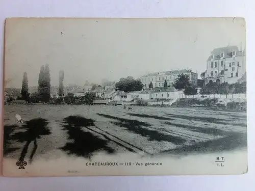 Alte AK Chateauroux Vue generale [aM446]