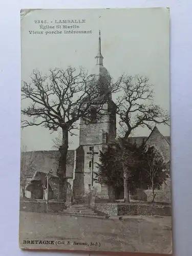 Alte AK Lamballe L’eglise Saint Martin [aM457]