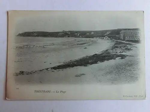 Alte AK Trestraou La Plage [aM458]