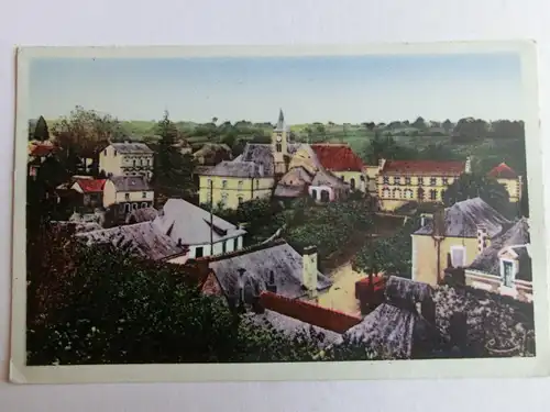 Alte AK Villaines les Rochers Entree du Bourg [aM481]