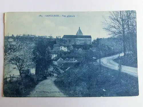 Alte AK Gargilesse Vue generale [aM496]