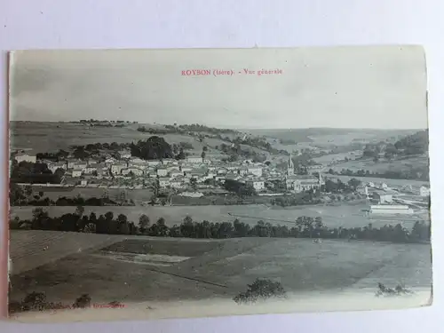 Alte AK Roybon Isere Vue generale [aM502]
