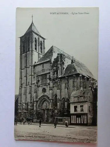 Alte AK Pont Audemer Eglise Saint Quen [aM513]