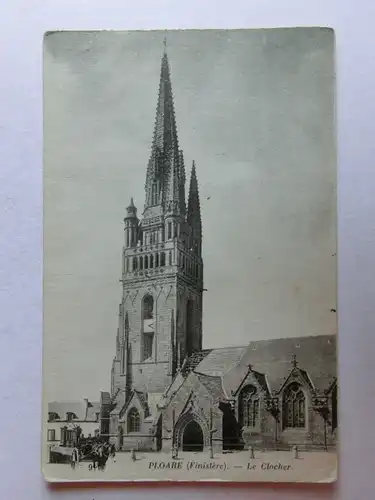 Alte AK Ploare Finistere Le Clocher [aM518]