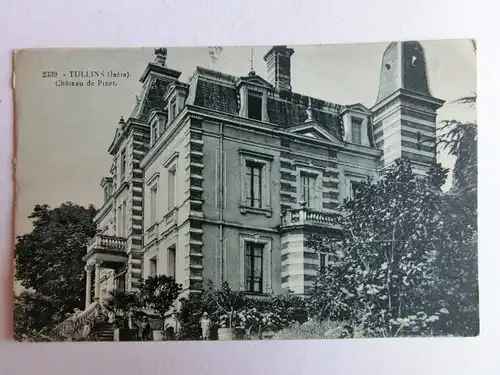 Alte AK Tullins Chateau de Pinet [aM546]