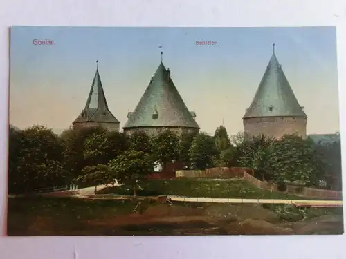 Alte AK Goslar Breitetor um 1920 [aW52]