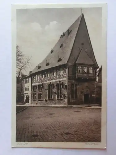 Alte AK Goslar Brusttuch [aW61]
