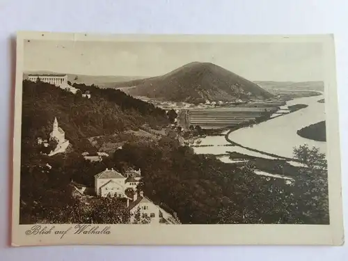 Alte AK Regensburg Walhalla [aW85]