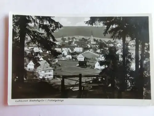 Alte AK Luftkurort Bischofsgrün Fichtelgebirge [aW88]