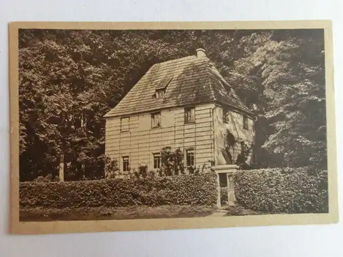 Alte AK Weimar Goethes Gartenhaus [aW152]