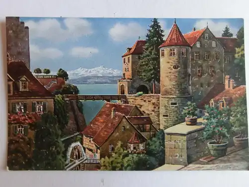 Alte AK Meersburg Schloß Alte Mühle [aW183]