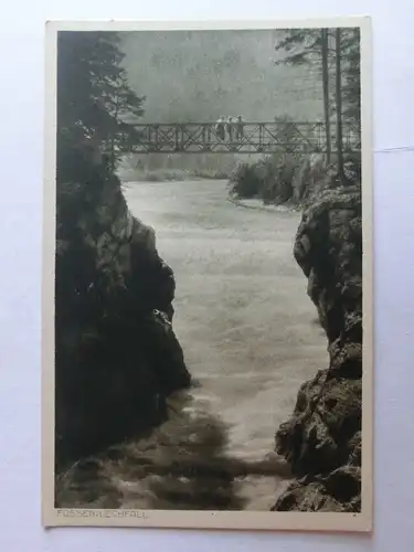 Alte AK Füssen Lechfall [aW205]