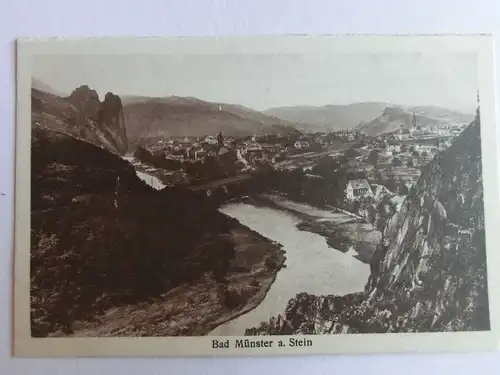 Alte AK Bad Münster am Stein [aW271]