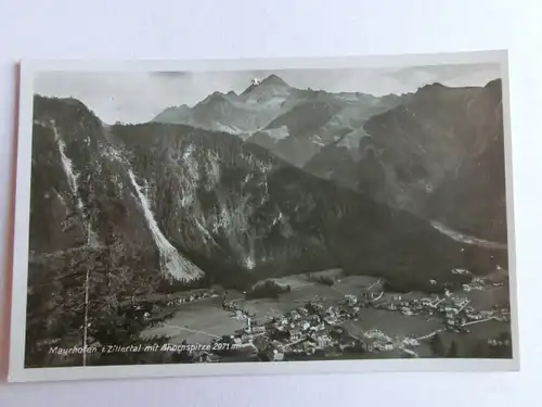 Alte AK Mayrhofen Zillertal (m. Löchlein) [aW285]