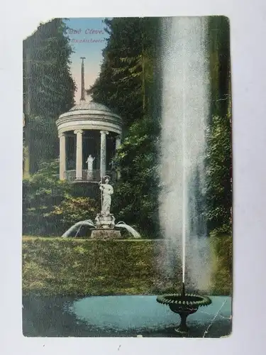 Alte AK Bad Cleve Amphitheater (Ecke fehlt) [aW391]