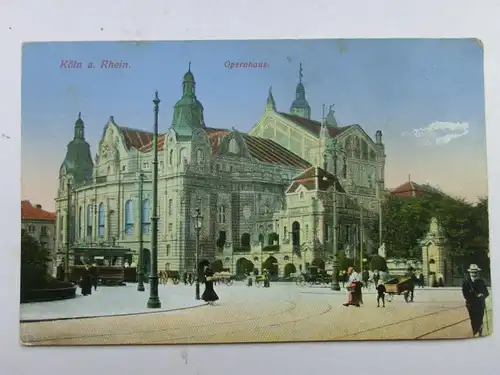 Alte AK Köln Opernhaus 1915 [aW393]