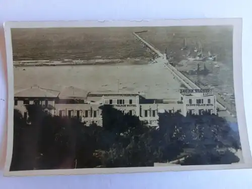 Alte AK Fotokarte Unbekannter Ort Casino Palace Hotel [D884]